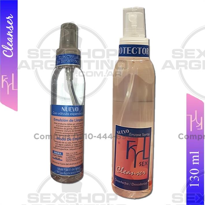 Aceites y lubricantes, Limpiador de productos - Clean Toys Limpiador de Consoladores 130 ml